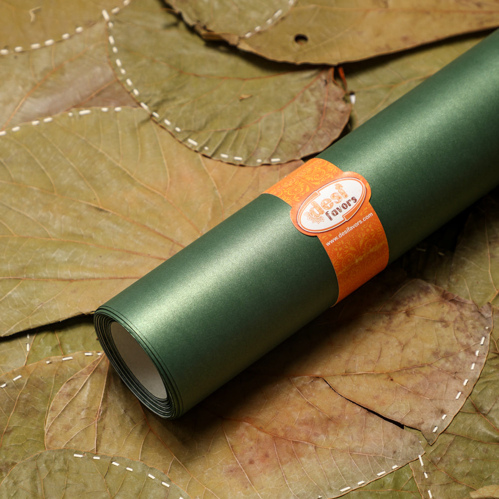 Green backdrop sheets for home/pooja room decor